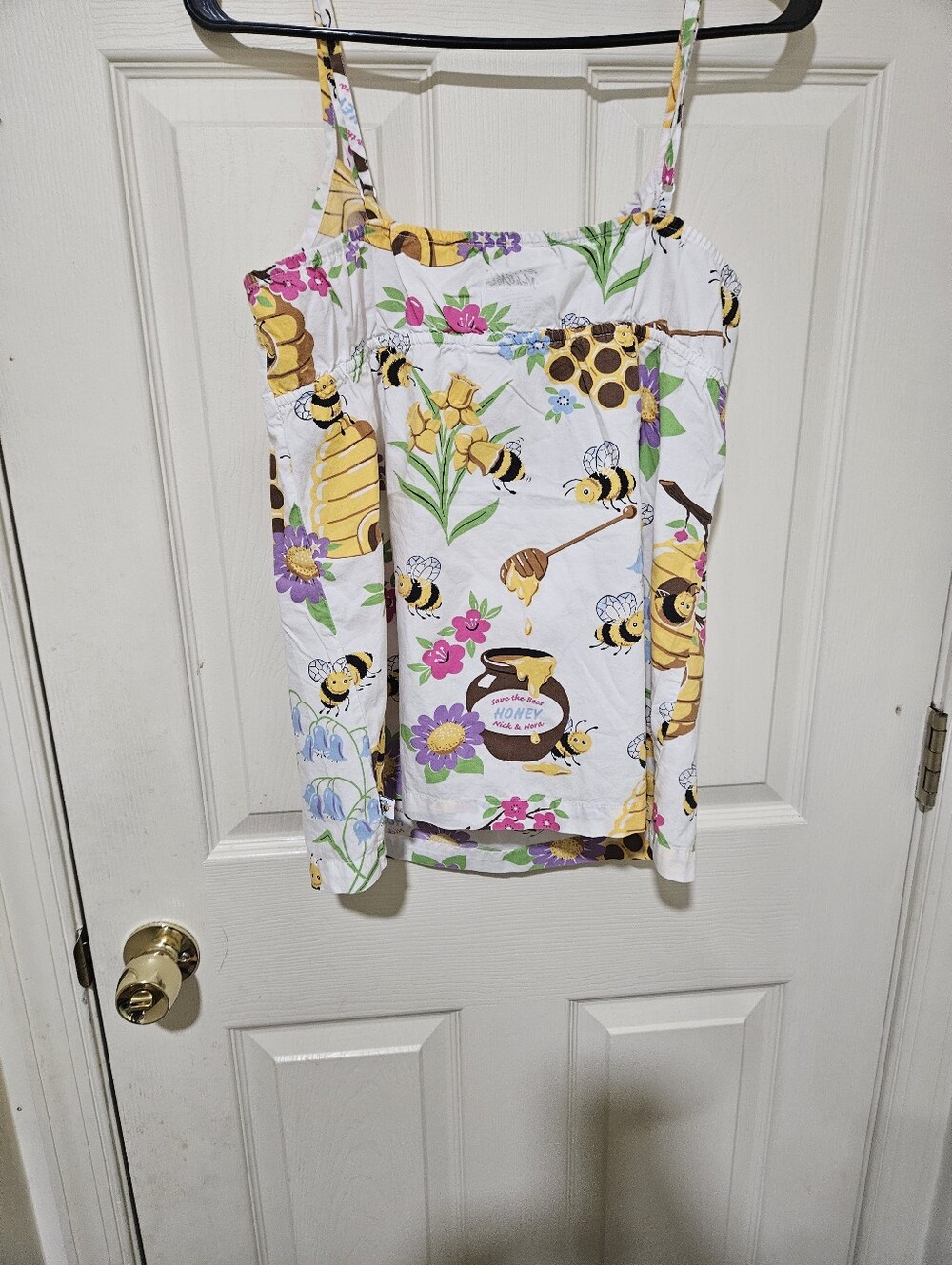 Nick and Nora Save the Bees Pijama Set Sz L - Picture 3 of 6